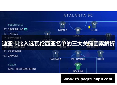 迪亚卡比入选瓦伦西亚名单的三大关键因素解析